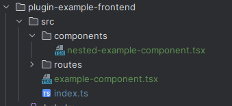 React components structure